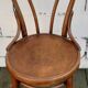 set of 4 Thonet bistro chairs with wooden seats N°4118