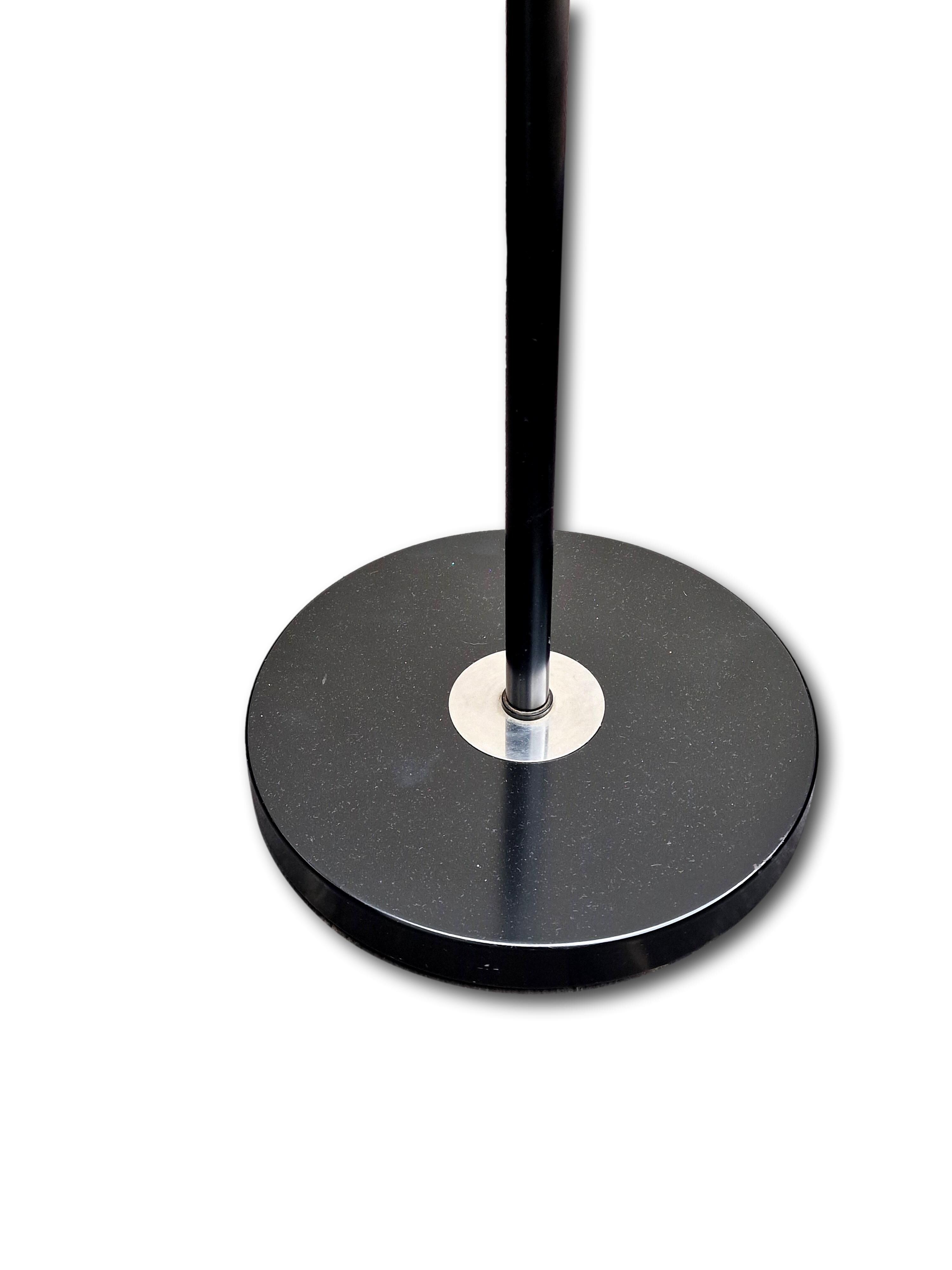 Raak globe floor lamp in aluminum, 1960s