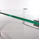 German Chrome and Glass coffee table Model Klassik 1022 Van Peter Draenert, 1960s