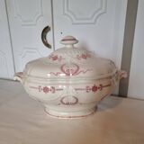 Superb and large English porcelain soup tureen by Minton (19th century)