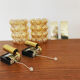 Set of 2 mid-century modern bubble wall lamps by Helena Tynell for Limburg