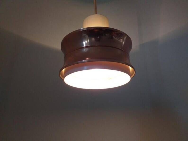 Midcentury Pendant in Style of Jo Hammerborg, Denmark, 1970s