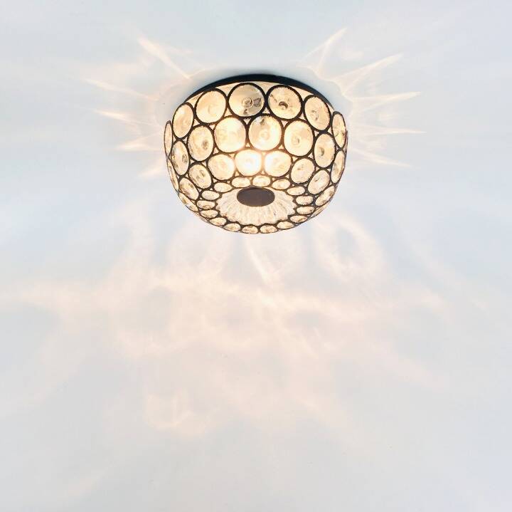 Mid-Century Glass Ceiling Lights or Wall Lamps from Limburg, Germany, 1960s