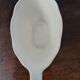 Digoin Sarreguemines sauceboat with hand-painted waterfowl decoration
