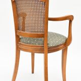 Canne-backed chair
