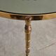 Circular bronze-gilded coffee tables Hollywood Regency Maison Charles