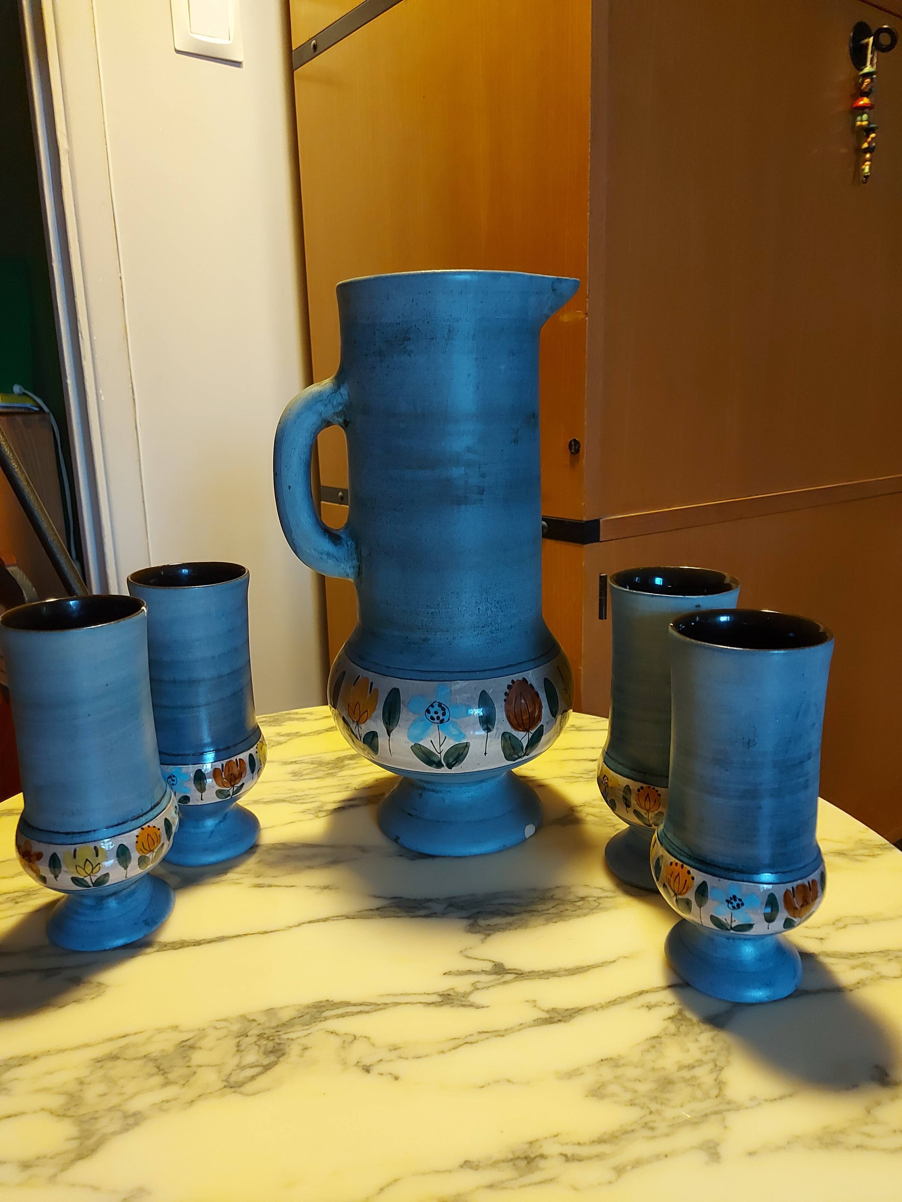 Jean de Lespinasse ceramic orangeade service