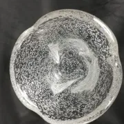 Vase en verre bullé Daum