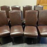 Leather chairs