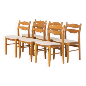 Ensemble de 6 chaises - brutalistes