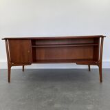 Danish Teak Writing Desk by Svend Åge Madsen for H.P. Hansen, 1960s