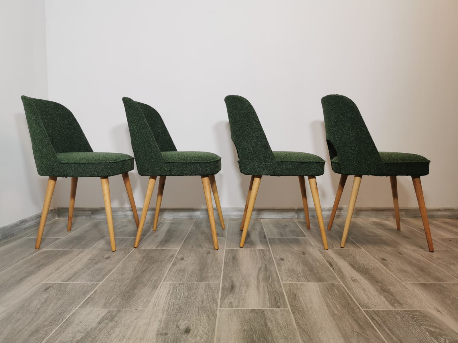 Set of 4 dining chairs by Oswald Haerdtl