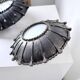 Brutalist "nail" wall sconces