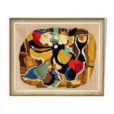 Vintage abstract tapestry