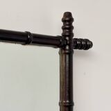 Vintage bamboo mirror from the 60s