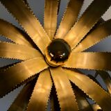 Lampadaire en laiton Maison Jansen palmtree