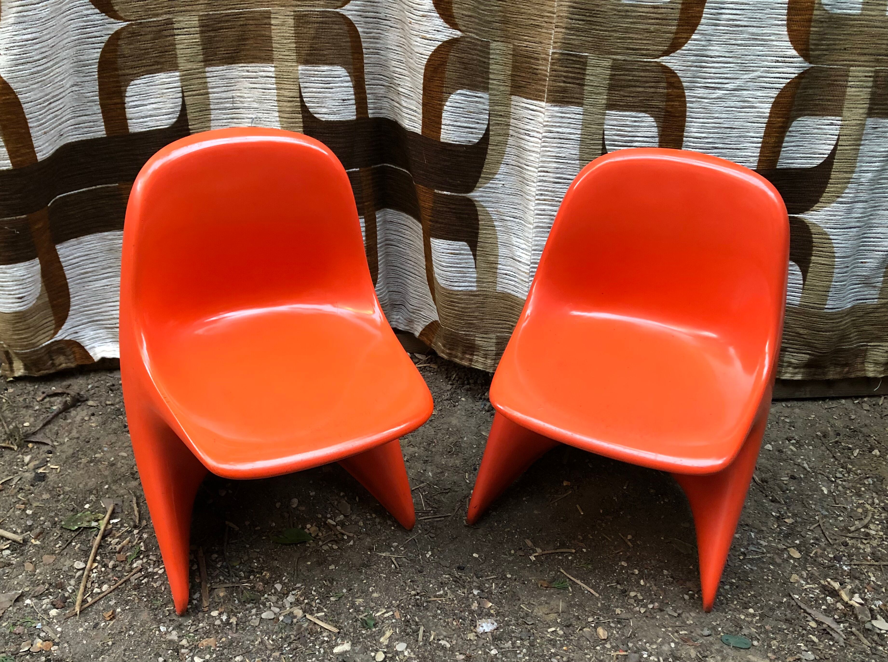 Children's chairs casalino design 70s