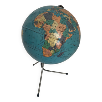 Vintage globe 1960