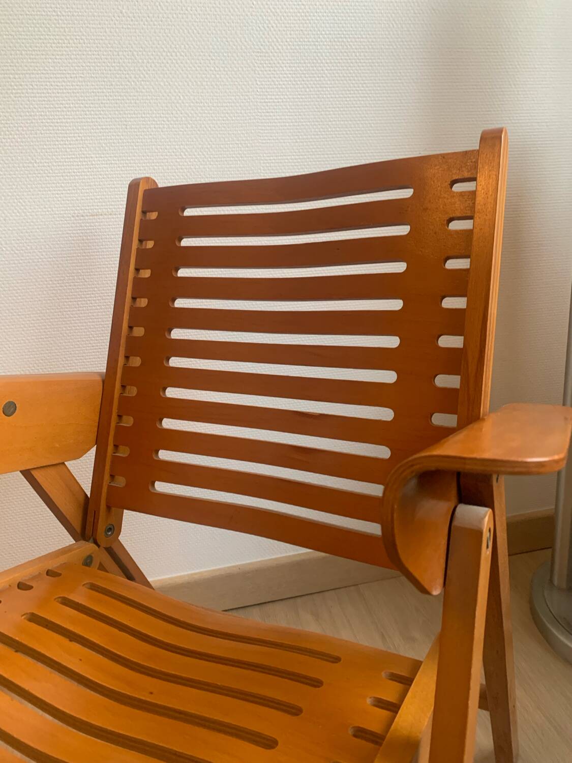 Pair of Rex Niko Kralj Folding Armchairs