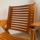 Pair of Rex Niko Kralj Folding Armchairs