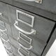 Industrial Steel Chest of Drawers with 20 Drawers