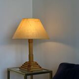 Bamboo lamp.
