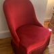 Red toad chair