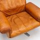 De Sede DS-31 high-back lounge chair in natural leather, Switzerland, 1970