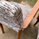 Art Deco bridge chairs in fabric from the 1950s and vintage.