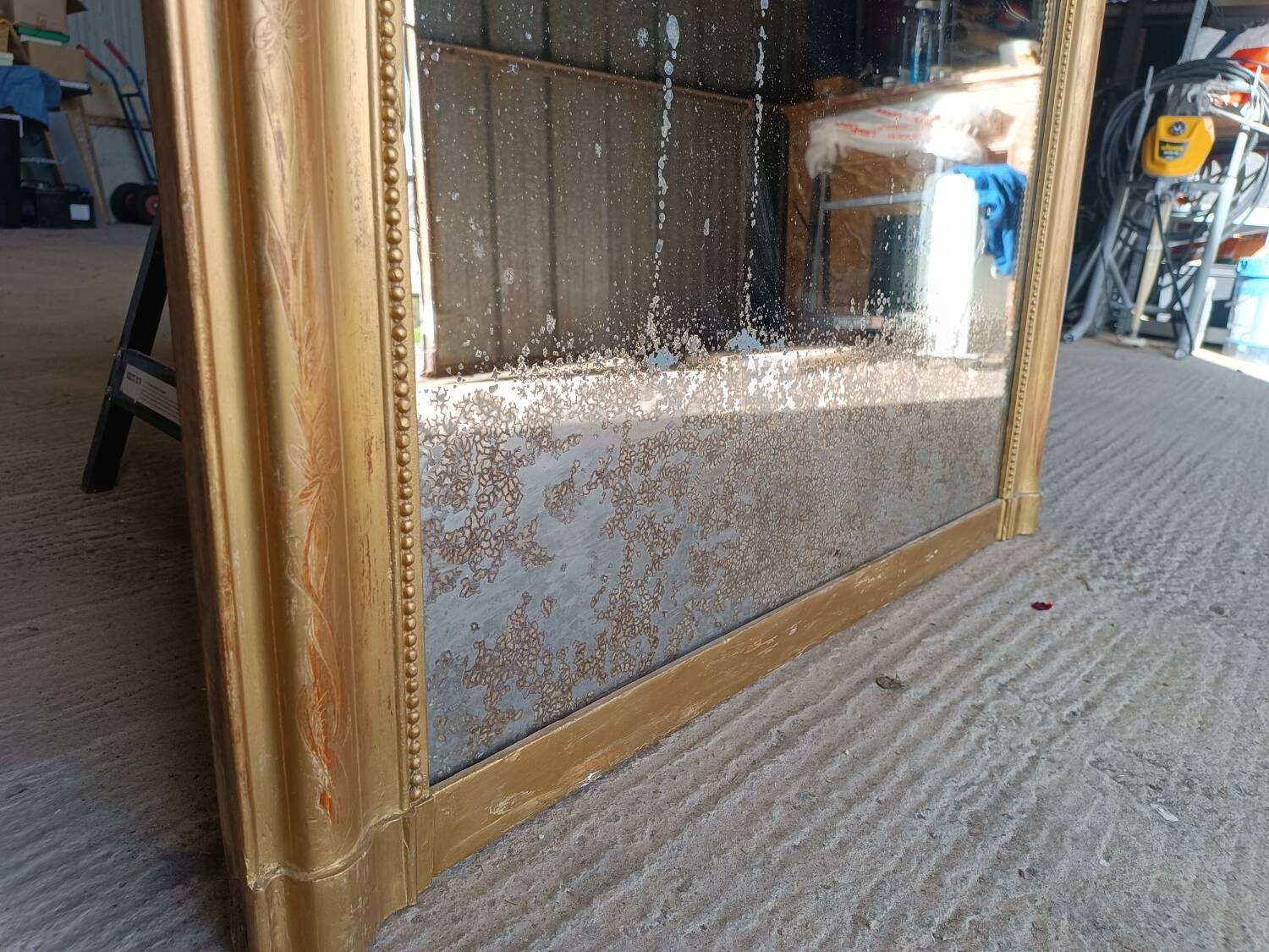 Antique Louis Philippe mirror 133/98 cm