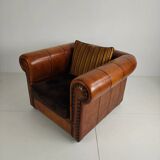 Fauteuil lounge XL de luxe en peau de mouton – par Lounge Atelier