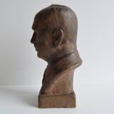 Doctor Edvard Beneš Ceramic Bust, circa 1950's
