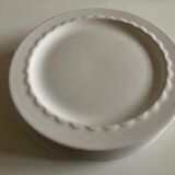 Set of 6 plates of glazed earth 1970 Pierre Motton for Gien