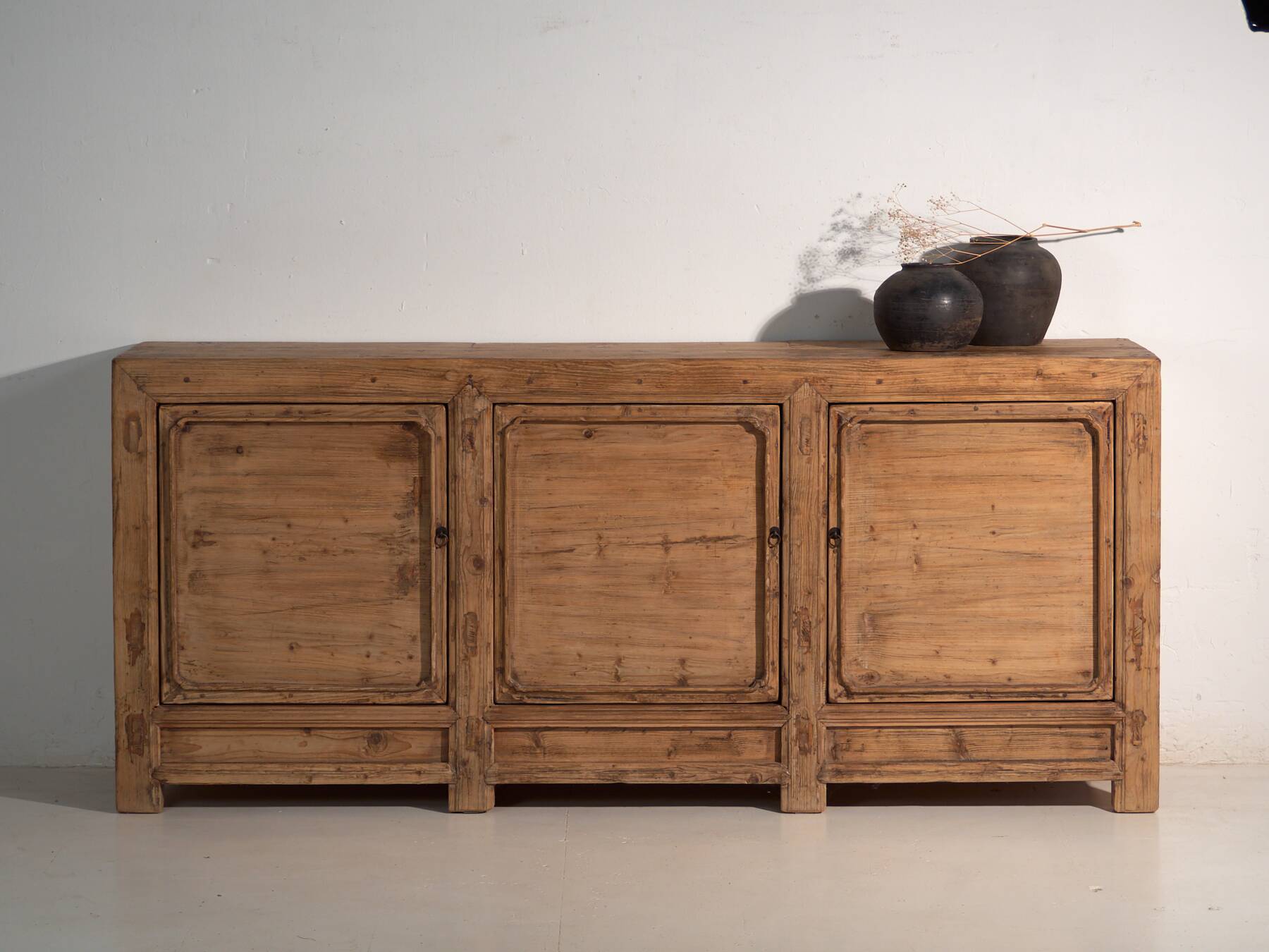 Antique dining room sideboard with three doors (circa 1900) #69