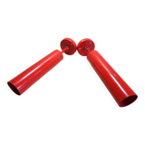 Pair of 1970 pipe wall lights