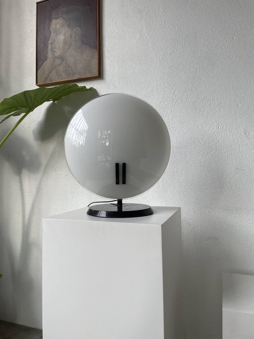 “La Perla” desk lamp by Bruno Gecchelin for Oluce 1980