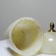 Small vintage box in beige marble/alabaster and brass