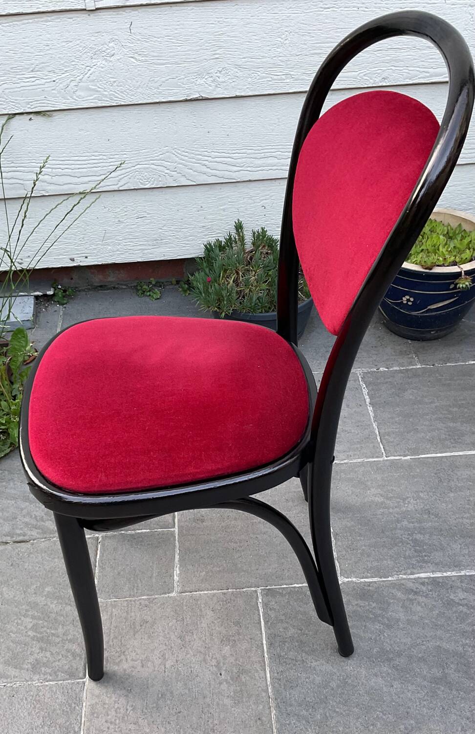 Lot de 6 chaises bistrot à médaillon