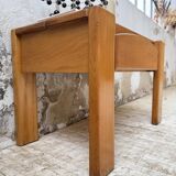 Solid elm bedside table Maison Regain