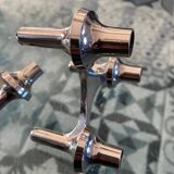 Set of 3 modular candle holders, NAGEL BMF vintage 1970 variant