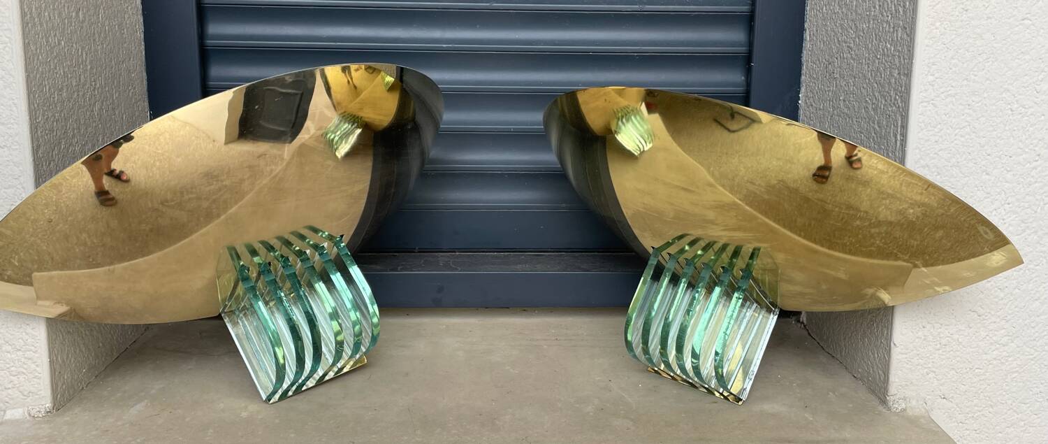 Pair of Regency wall lights