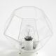 1970s Limburg glass ceiling lamp in octagon shape with its original box