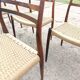 6 rosewood chairs no. 78 Niels Otto Moller