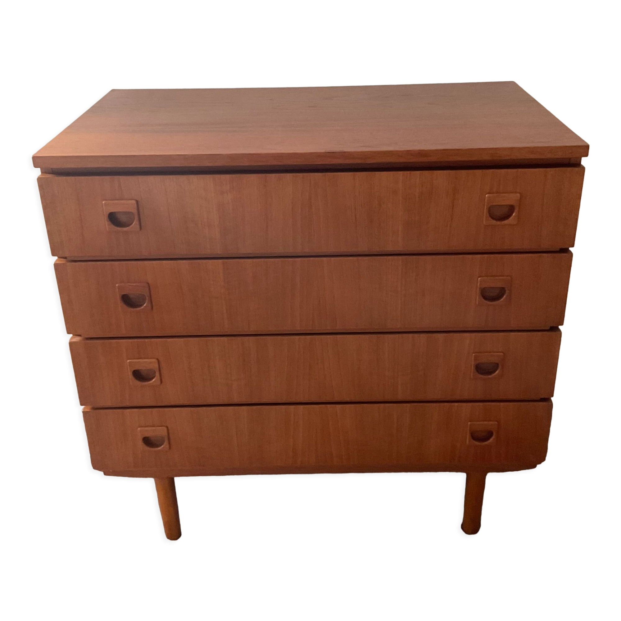 Scandinavian chest of drawers from the 60s in teak