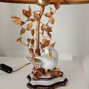 Sèvres porcelain lamp with Giulia Mangani signature