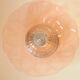 Art Deco Pink Glass Fruit Bowl