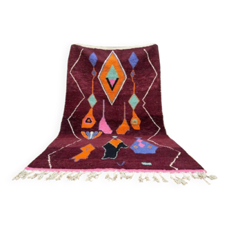 Moroccan wool rug 250cm x 150cm