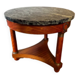 Empire Style Mahogany Pedestal Table.