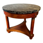 Empire Style Mahogany Pedestal Table.