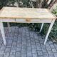 Small vintage farm table 1940 / 50